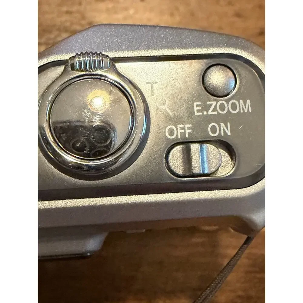 Vintage Panasonic Lumix DMC-LZ8 8.1MP Digital Camera Black 5x Zoom TESTED WORKS